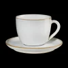 ASA Selection cappuccinotasse mit unterteller, sand