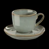 ASA Selection cappuccinotasse mit unterteller, eucalyptus