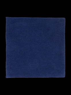 ASA Selection 2er set baumwolltuch gestrickt,deep blue