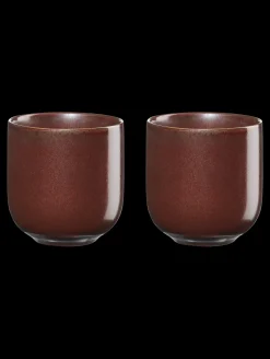 ASA Selection 2er set teebecher, rusty red