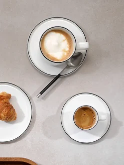 ASA Selection espressotasse mit unterteller, ligne noire