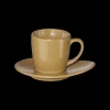 ASA Selection espressotasse mit unterteller, ocra