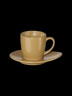 ASA Selection espressotasse mit unterteller, ocra