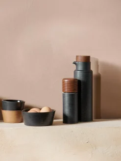 ASA Selection essig und ölflasche, black