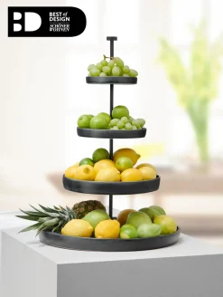ASA Selection etagere, 4-stufig, black iron