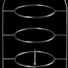 ASA Selection etagere 3-stufig, für essteller
