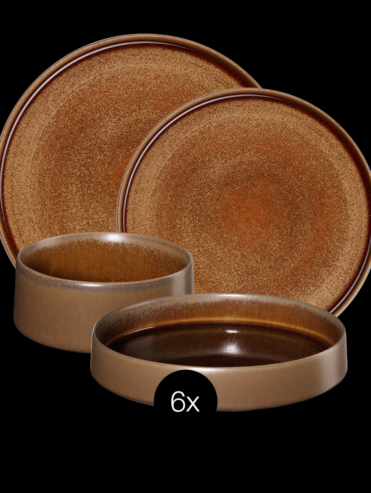 ASA Selection gourmet set form'art gobi 24-teilig
