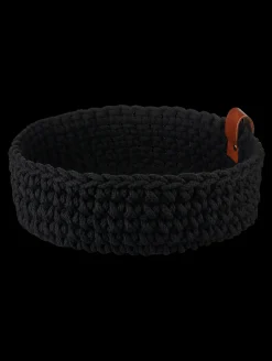 ASA Selection häkelkorb, schwarz, l