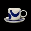 ASA Selection kaffeetasse mit unterteller, la mer