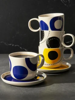 ASA Selection kaffeetasse mit unterteller, la mer