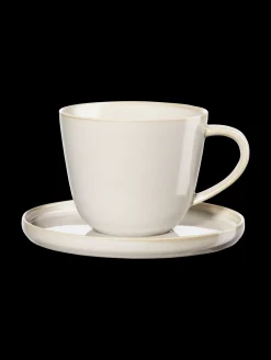 ASA Selection kaffeetasse mit unterteller, tofu