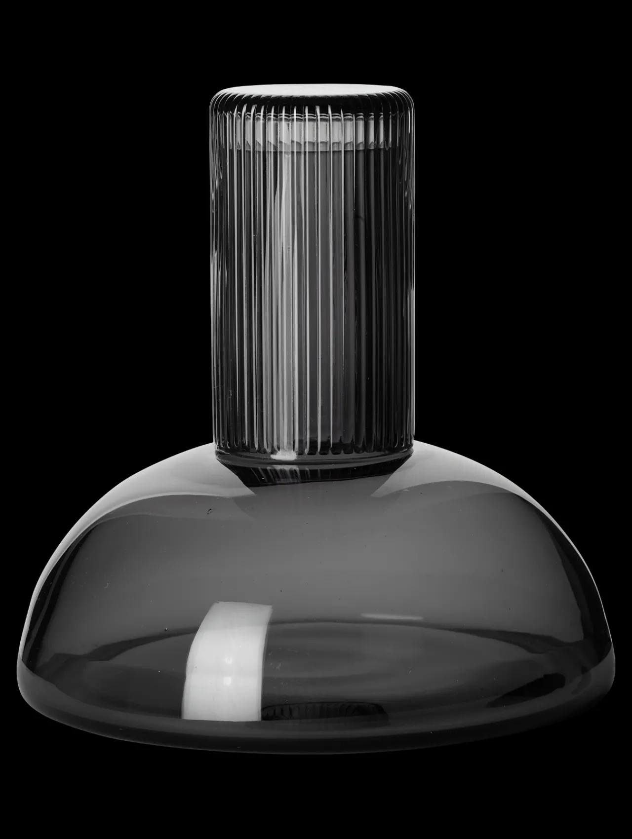 ASA Selection karaffe mit trinkglas, grey