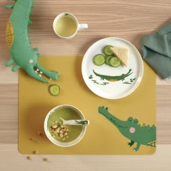 ASA Selection kindertischset, croco krokodil