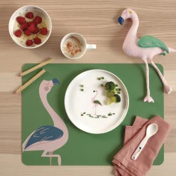 ASA Selection kindertischset, fiona flamingo