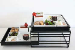 ASA Selection metalldisplay zum herausziehen, quadratisch