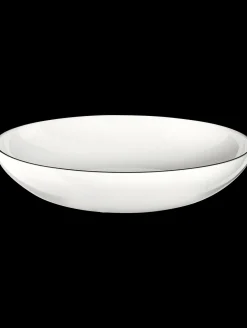 ASA Selection pasta-/suppenteller, ligne noire