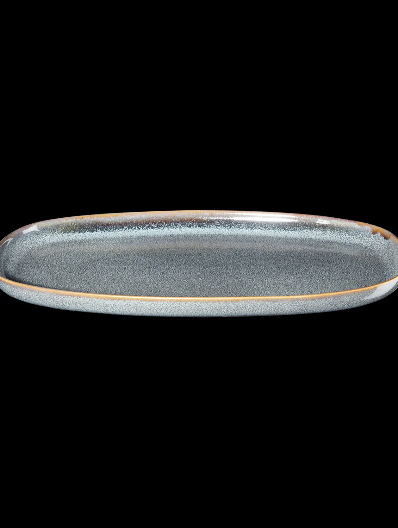 ASA Selection platte, oval, denim