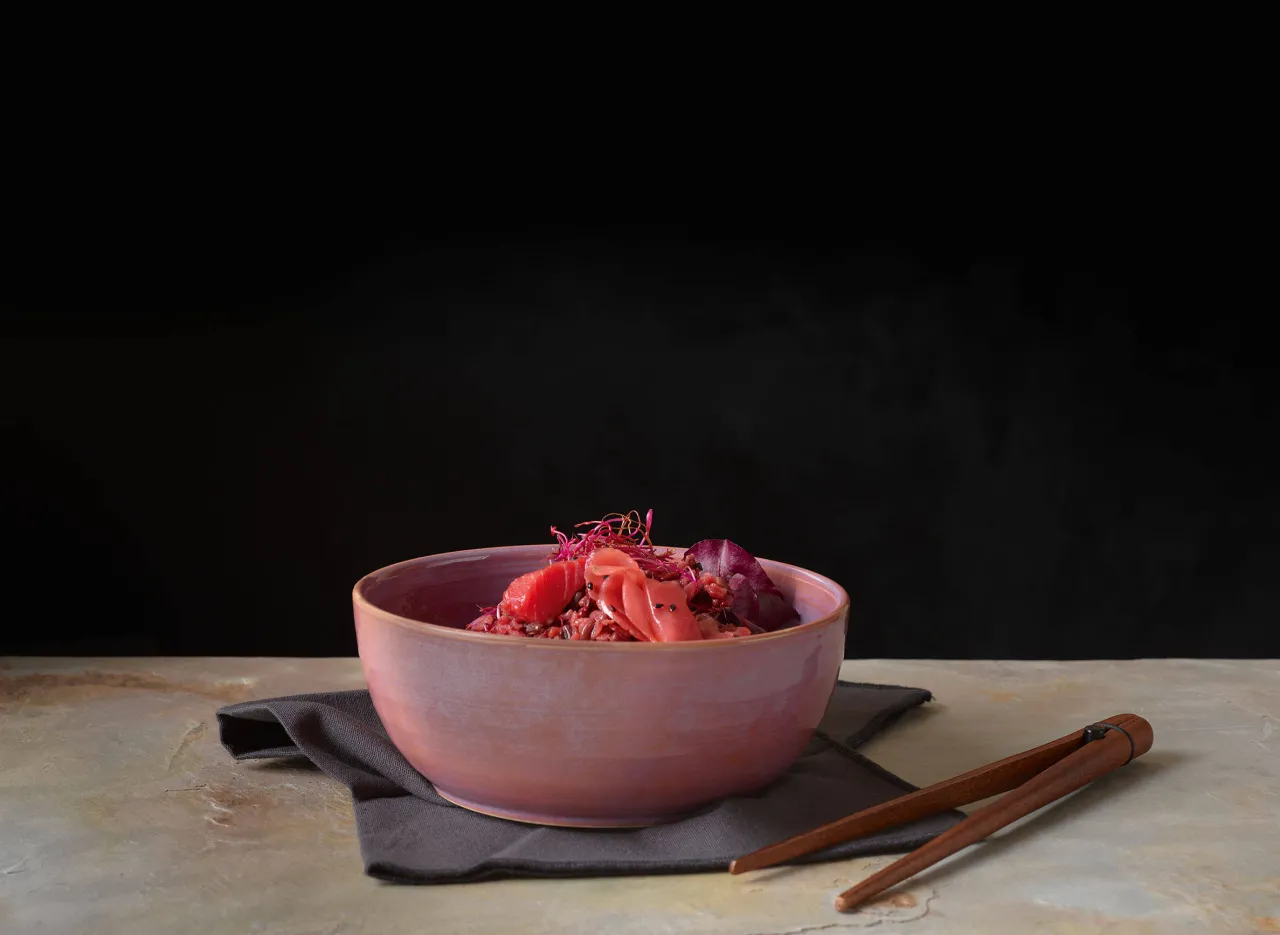 ASA Selection poké bowl, litchi