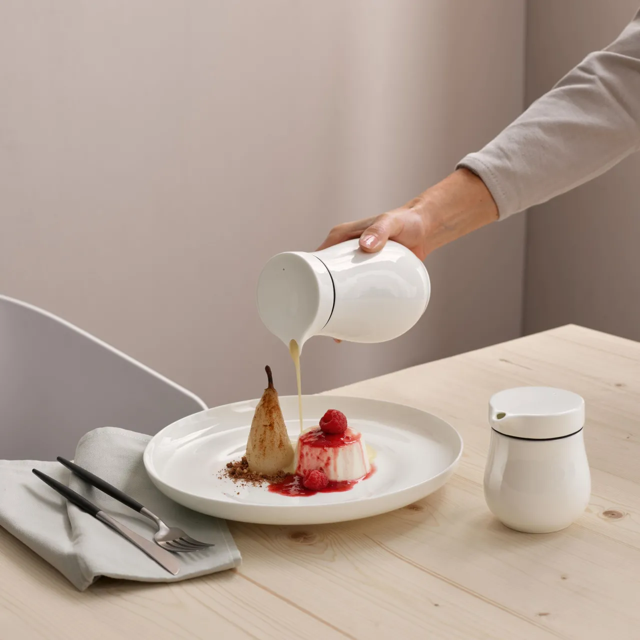 ASA Selection sauciere mit deckel, doppelwandig