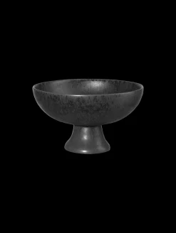 ASA Selection schale auf fuß, black iron