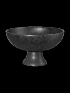 ASA Selection schale auf fuß, black iron