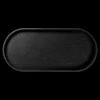 ASA Selection tablett, oval, schwarz, m