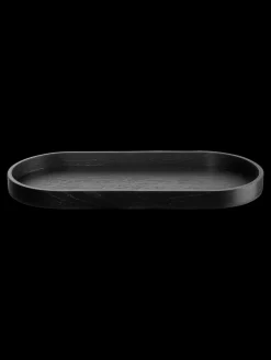 ASA Selection tablett, oval, schwarz, m