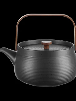 ASA Selection teekanne mit Holzgriff, black