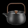 ASA Selection teekanne mit Holzgriff, black