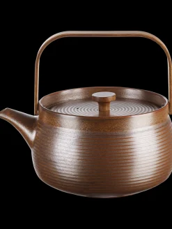 ASA Selection teekanne mit Holzgriff, brown