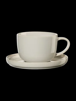 ASA Selection teetasse mit unterteller, tofu