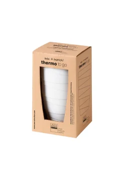 ASA Selection thermobecher twisted, grau
