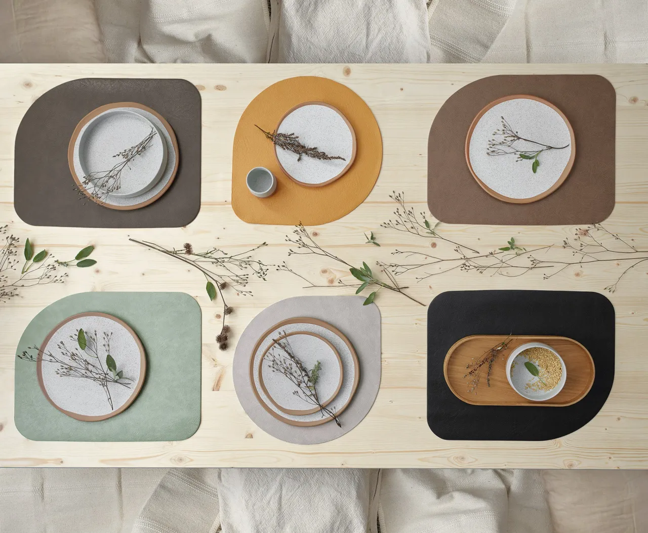 ASA Selection tischset, mushroom