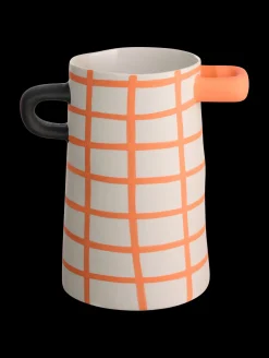 ASA Selection vase, orange kariert