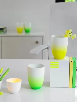 ASA Selection vase/windlicht, gelb