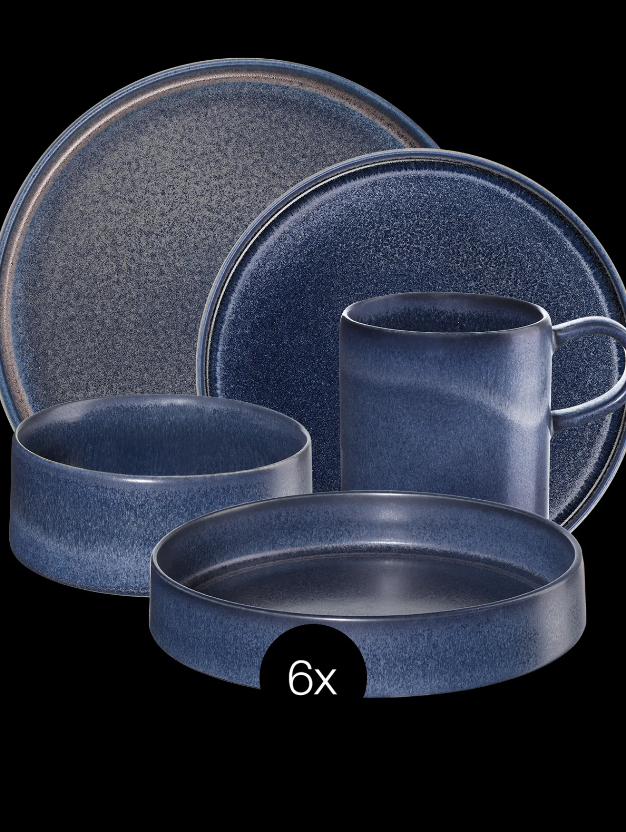 ASA Selection xl set form'art carbon 30-teilig